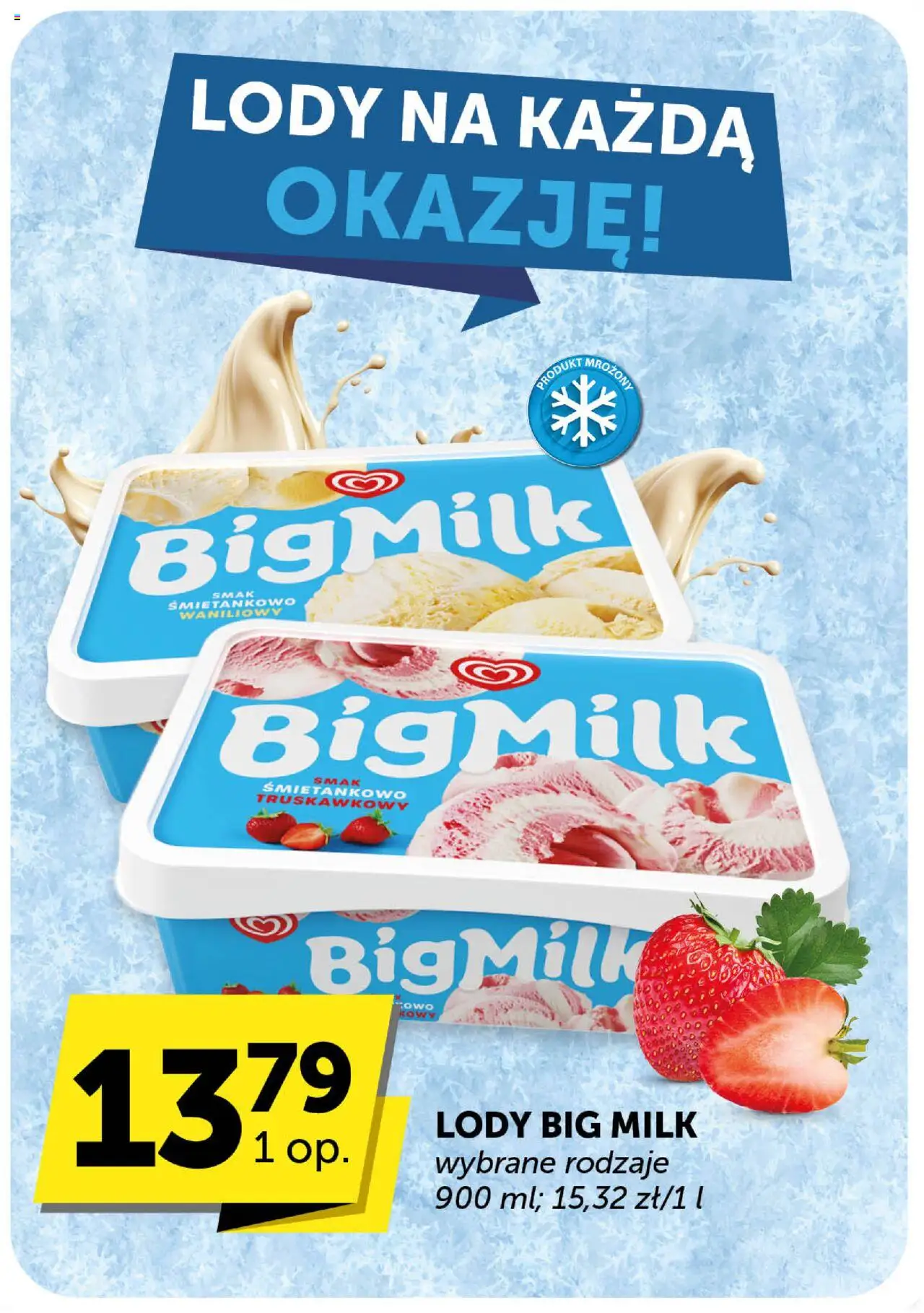 Euro Sklep Gazetka - Minimarket od 16.10.2025 | Strona: 21 | Produkty: Big Milk, Lody