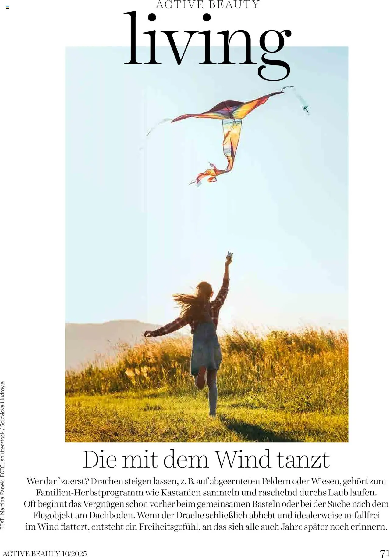 dm drogerie markt Active Beauty Magazin 10/2025 gültig ab 01.10.2025 | Seite: 71