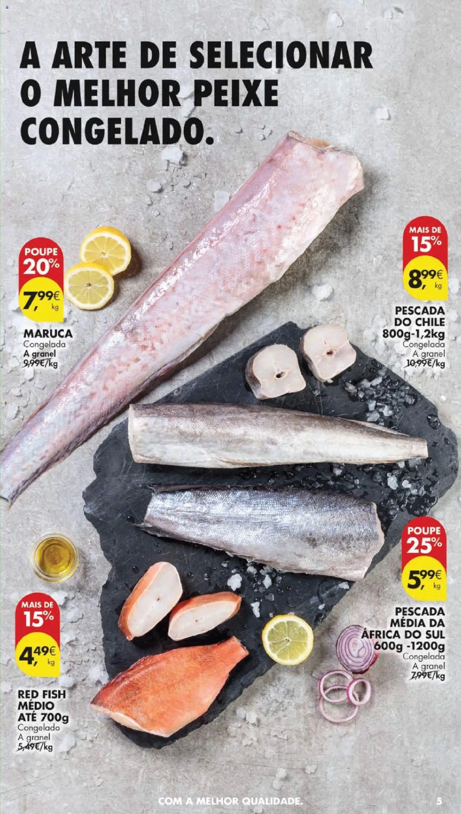 Pingo Doce folheto │ válido de 21.04.2026 | Página: 5 | Produtos: Pescada, Peixe