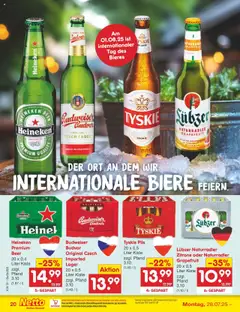 Netto Marken-Discount Prospekt 	 - gültig ab dem 28.07.2025 | Seite: 32 | Produkte: Pils, Heineken, Grapefruit, Zitrone