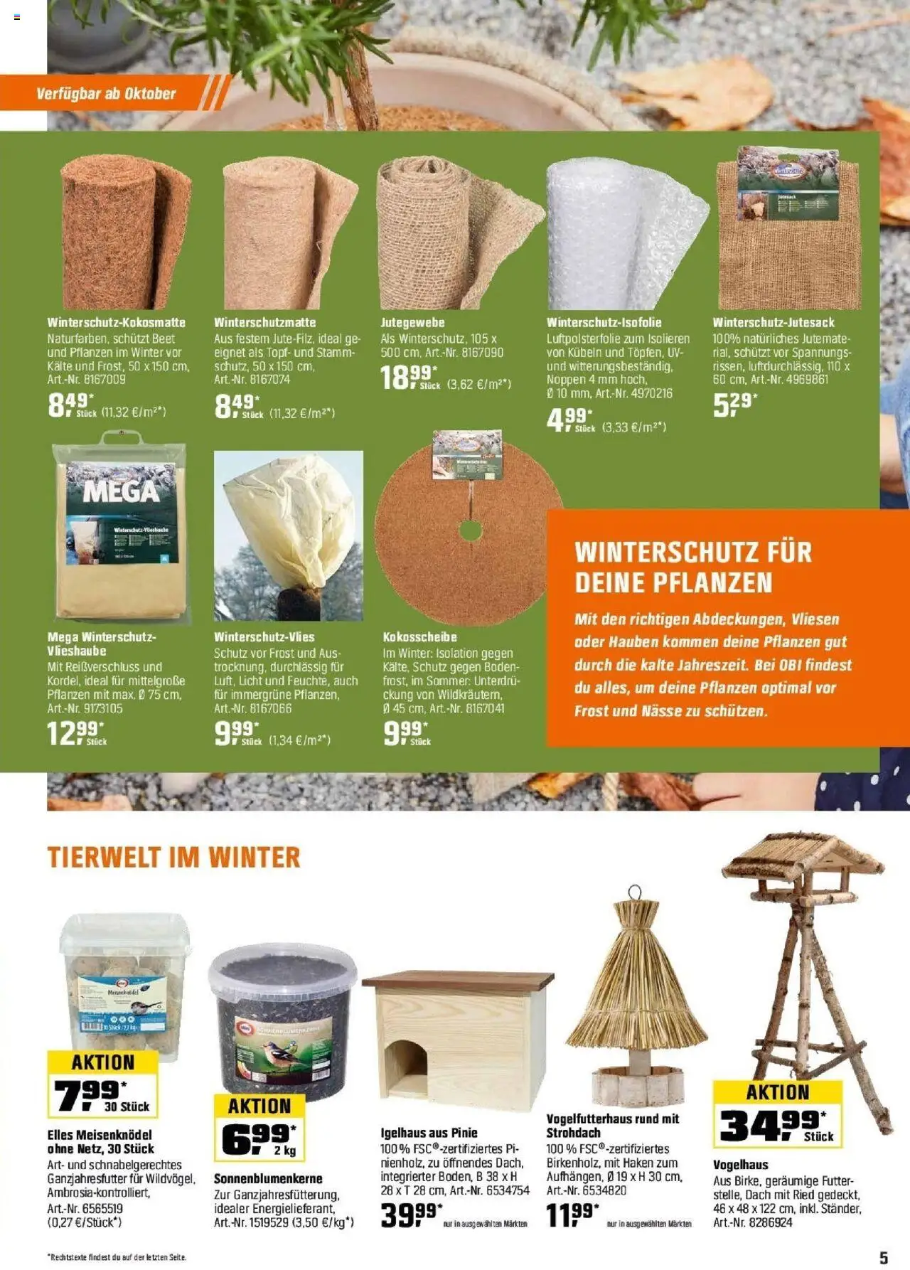 Obi Herbstgartenmagazin – gültig ab 01.09.2025 | Seite: 5