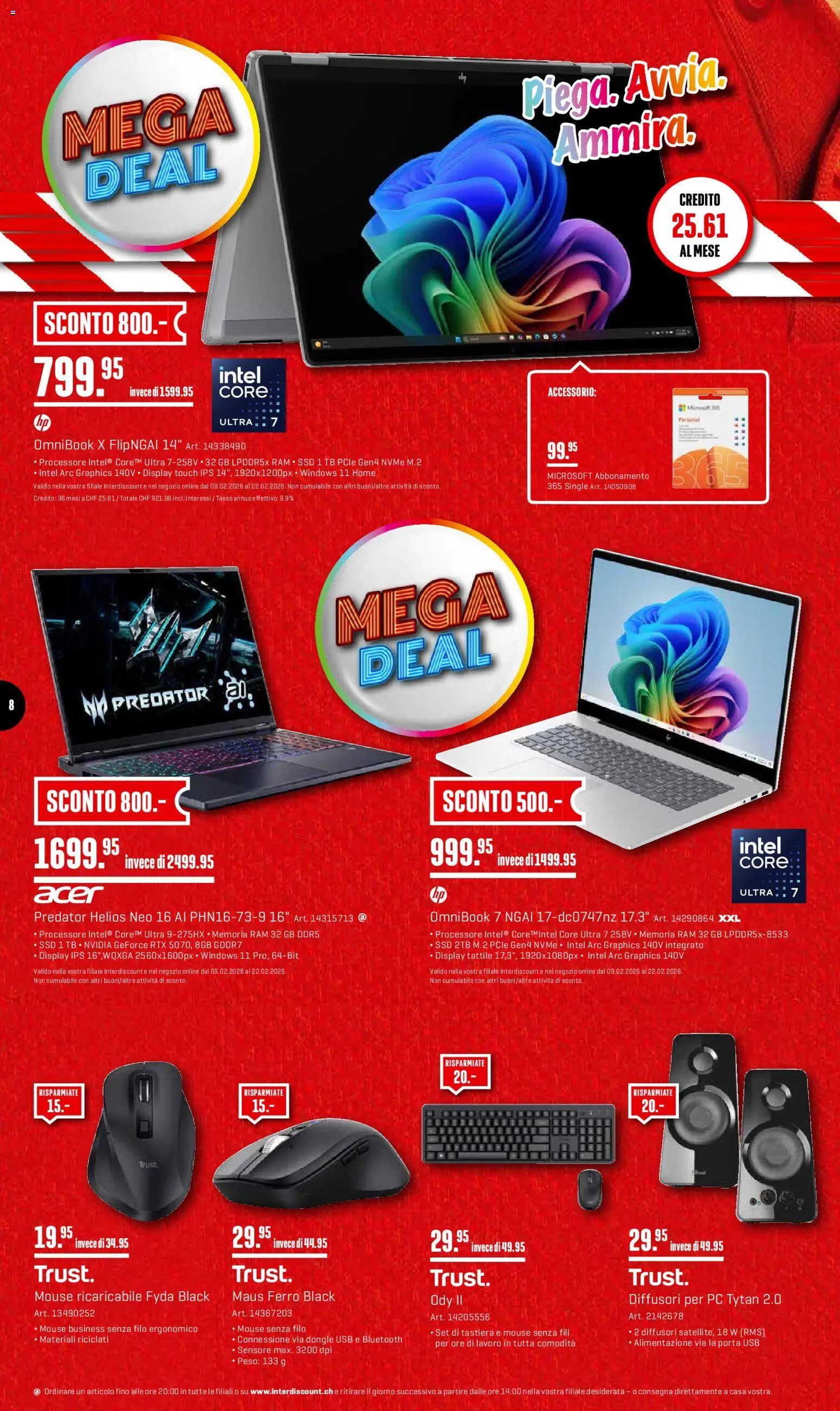 Interdiscount Aktionen IT – gültig ab 09.02.2026 | Seite: 8