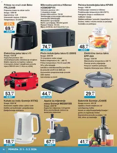 KTC - Katalog tehnike i posuđa - Pregled kataloga iz trgovine KTC, vrijedi od 21.01.2026 | Stranica: 13