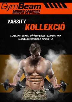 GymBeam akciós újság - amely érvényes a következő dátumtól: 17.04.2026