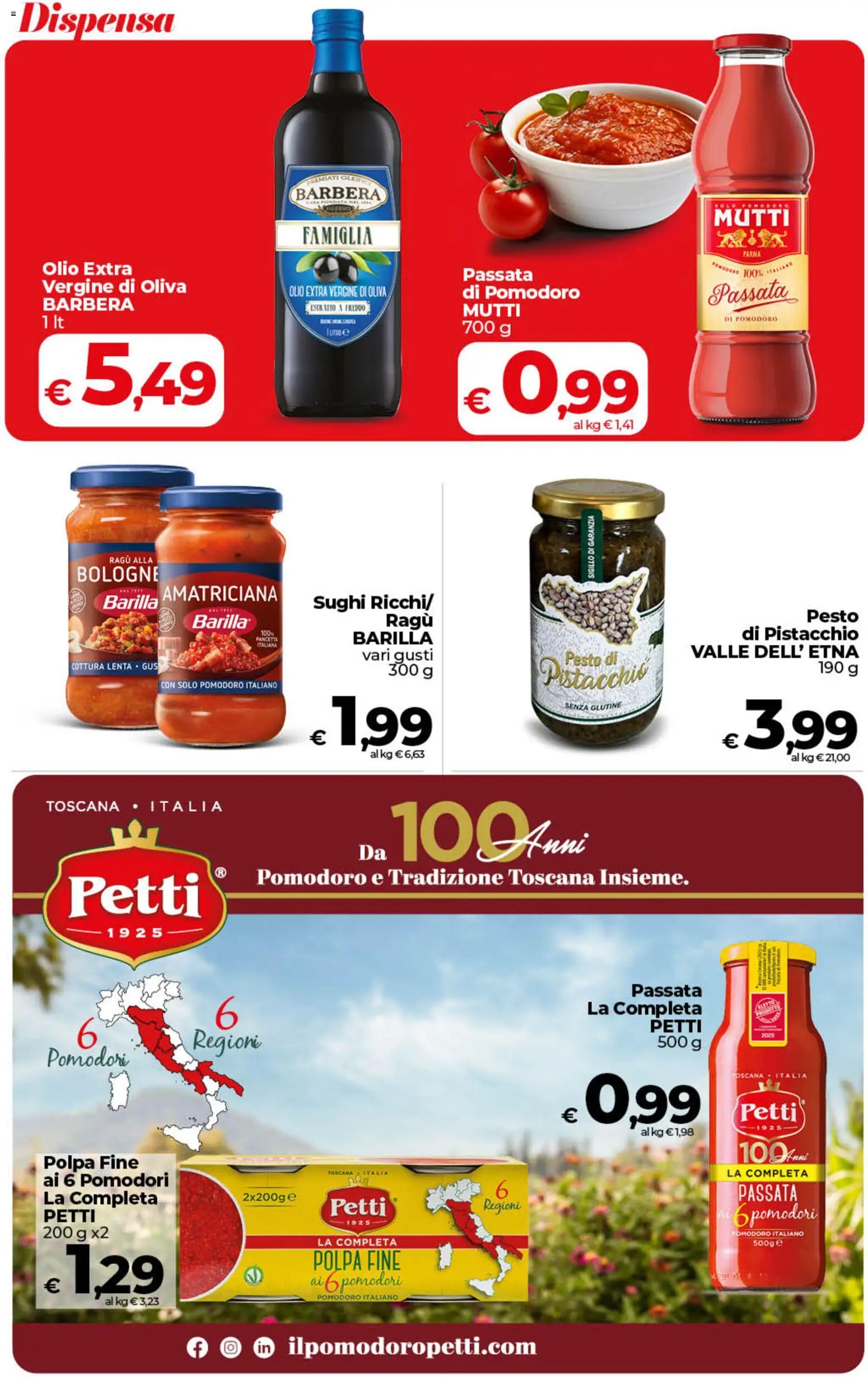 Volantino COOP del 24.02.2026 | Pagina: 26 | Prodotti: Olio, Pomodori, Pesto, Mutti