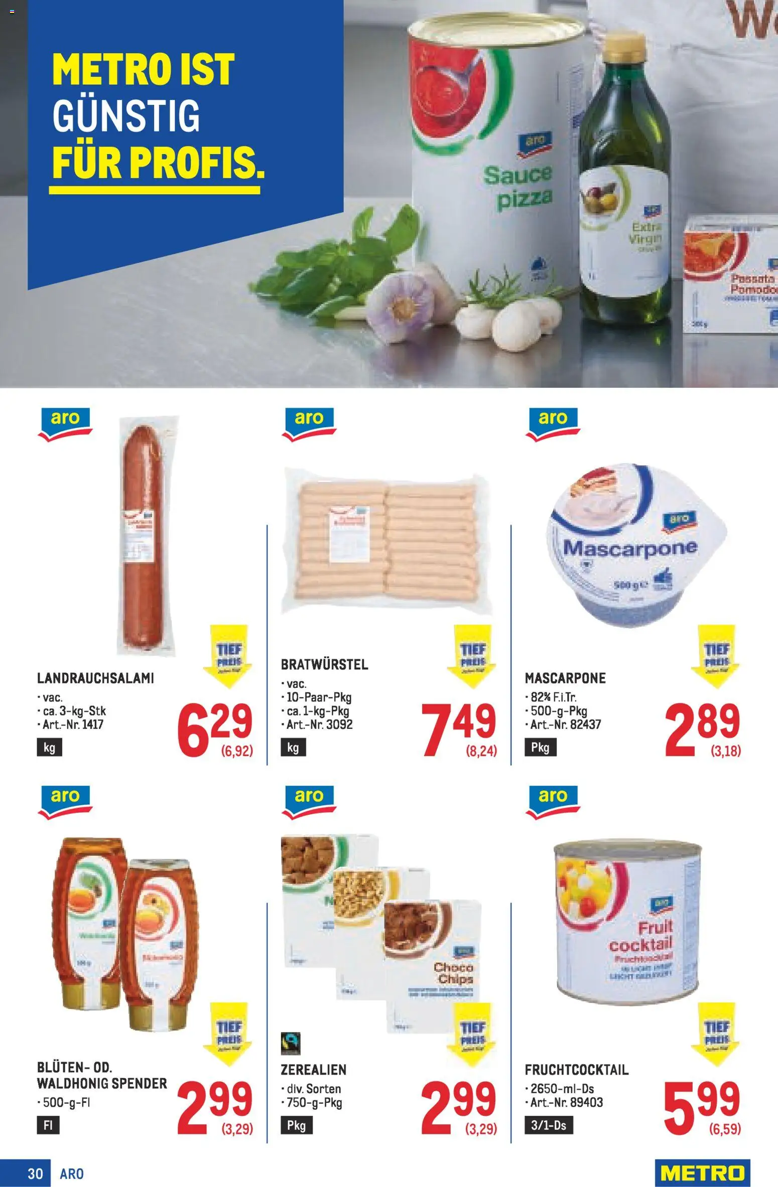 Metro angebote Profi gültig ab 13.11.2025 | Seite: 30 | Produkte: Chips, Pizza