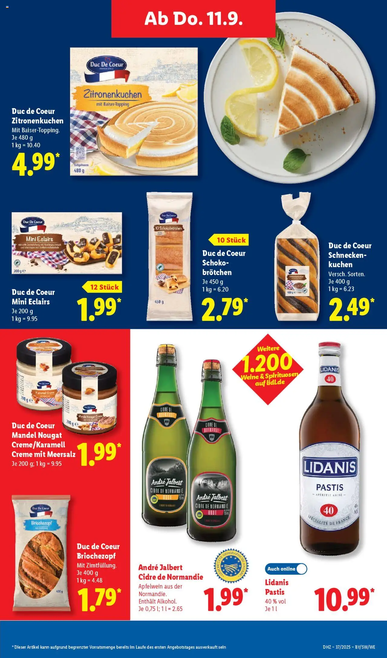 Lidl Prospekt Trier-West	 - gültig ab dem 08.09.2025 | Seite: 49 | Produkte: Creme, Kuchen