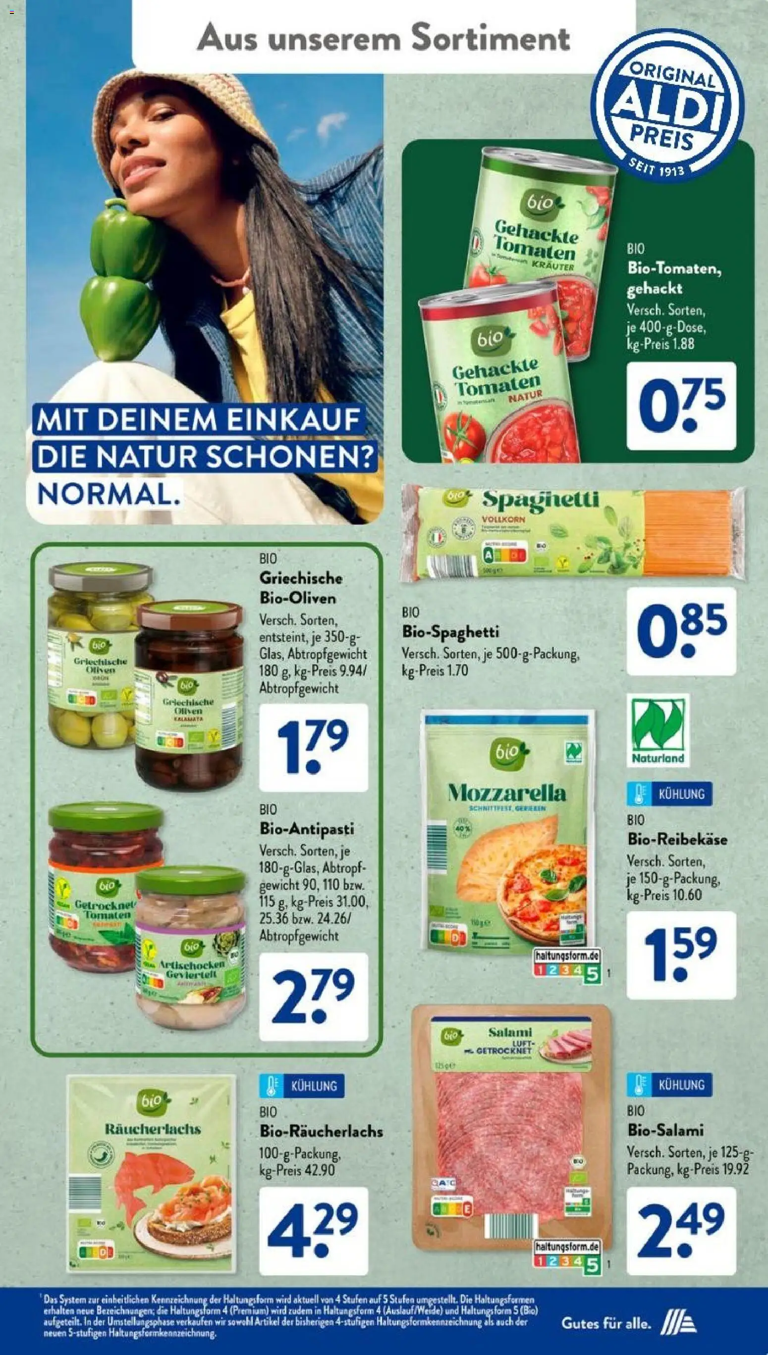 Aldi Süd Prospekt 	 – gültig ab 01.12.2025 | Seite: 27 | Produkte: Mozzarella, Tomaten, Räucherlachs, Salami
