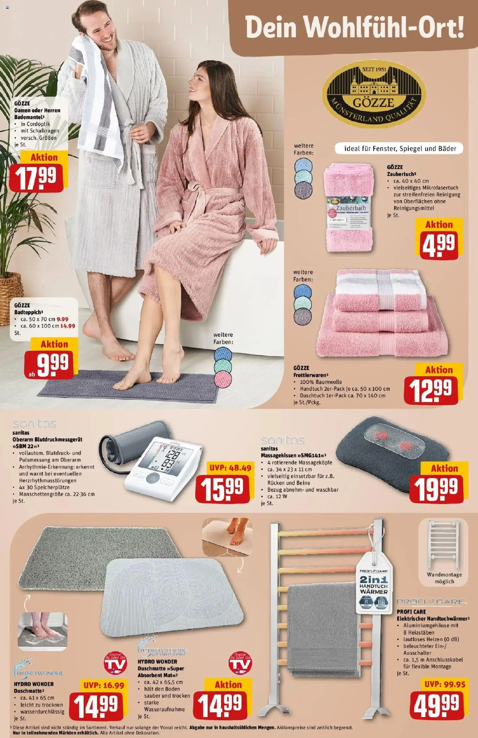 Rewe prospekt Höchberg	 – gültig ab 16.02.2026 | Seite: 31 | Produkte: Spiegel, Bademantel, Monitor