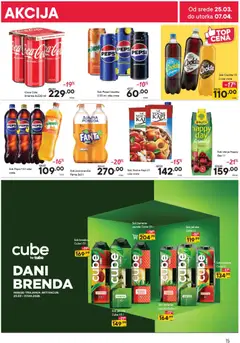 PerSu katalog  - pregled PerSu kataloga - važi od 25.03.2026 | Strana: 15 | Proizvode: Coca Cola, Jagoda, Pomorandza, Pepsi
