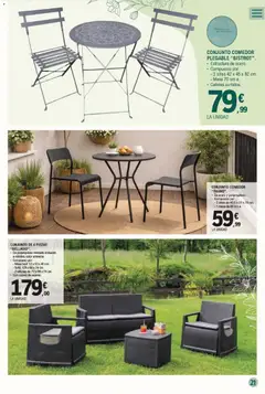 Vista previa E.Leclerc folleto válido desde el 13.03.2026 | Página: 21 | Productos: Sofá, Mesa