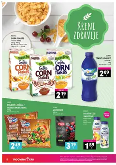 Katalog Trgovina Krk - Pregled kataloga iz trgovine Trgovina Krk, vrijedi od 16.01.2026 | Stranica: 12 | Proizvodi: Jogurt, Ledo, Smoothie, Bulgur