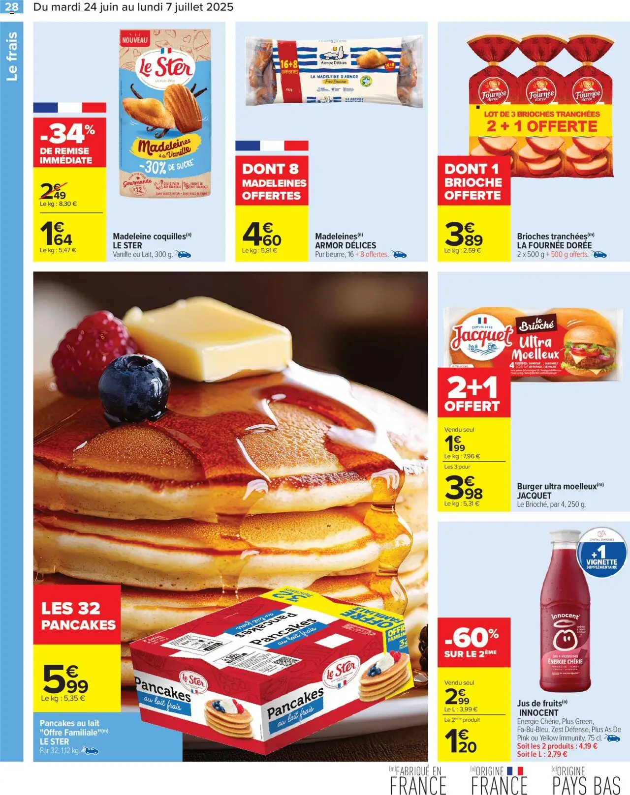  | Page: 30 | Produits: Farine, Cookies, Lait, Jus