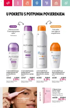 Oriflame katalog | vrijedi od 13.07.2025 | Stranica: 136 | Proizvodi: Dezodorans, Antiperspirant, Trimer