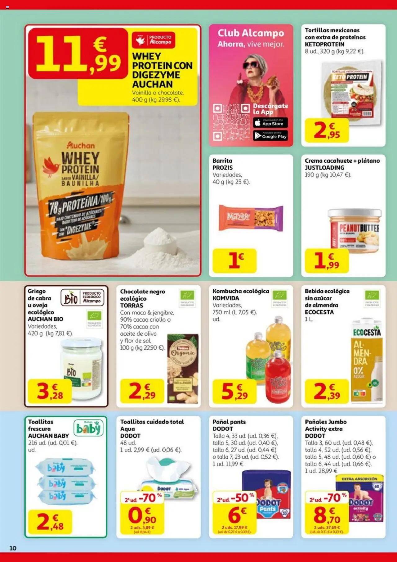Alcampo - HP catalan │ válido desde el 11.09.2025 | Página: 10 | Productos: Aceite, Aceite de oliva, Bebida ecológica, Φρυγανιές σικάλεως
