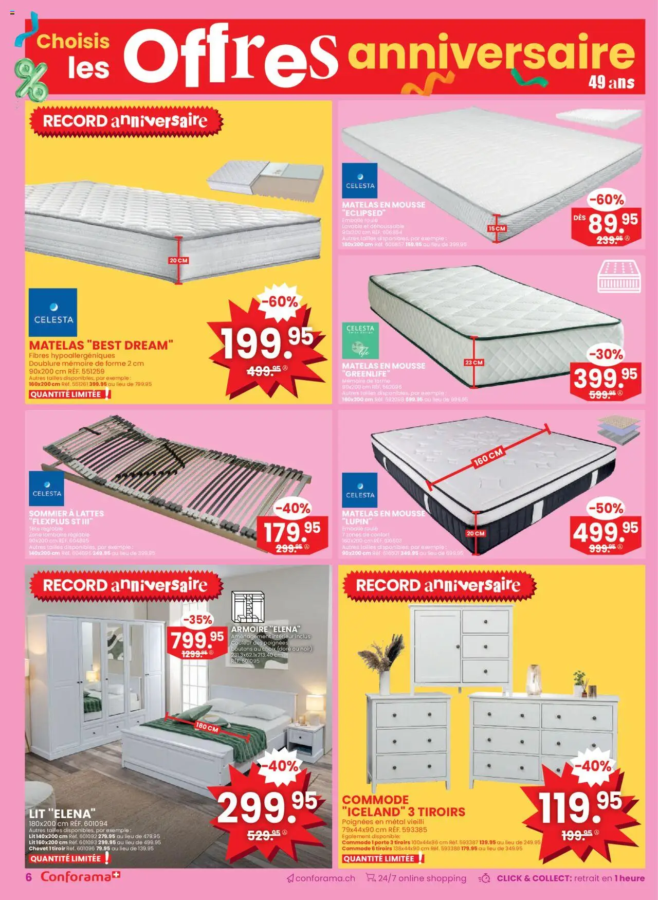 Conforama Aktionen FR – gültig ab 10.09.2025 | Seite: 6