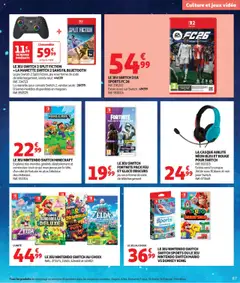 Auchan - La fabuleuse mission de Noël - Voorbeeld van een folder van Auchan, geldig van 17.10.2025 | Pagina: 87 | Producten: Video, La, Bluetooth