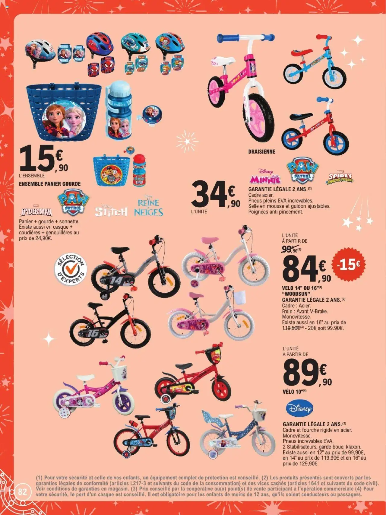 {H1} | Page: 82 | Produits: Vélo, Pneus, Draisienne, Casque