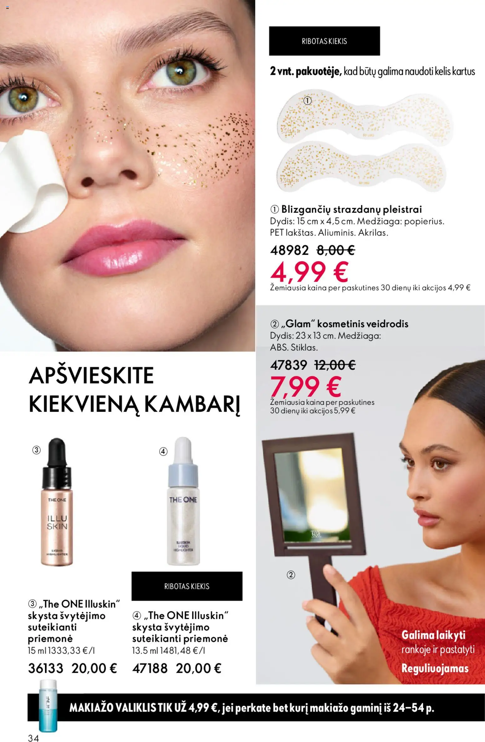 Oriflame akcijos nuo 31.12.2025 | Puslapis: 34 | Prekių: Veidrodis