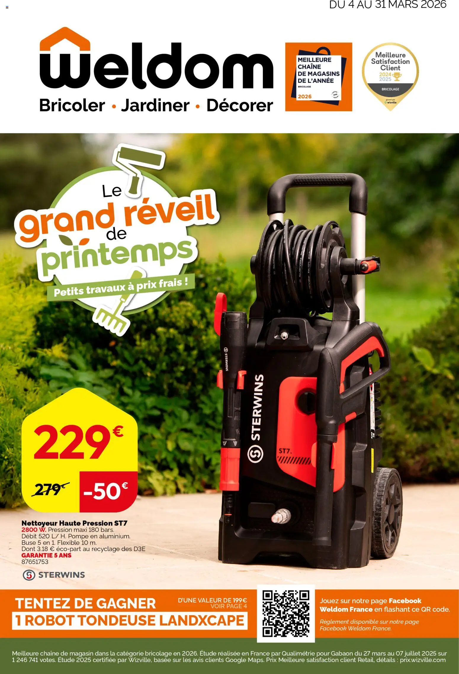 {H1} | Page: 1 | Produits: Réveil, Robot, Nettoyeur haute pression, Tondeuse