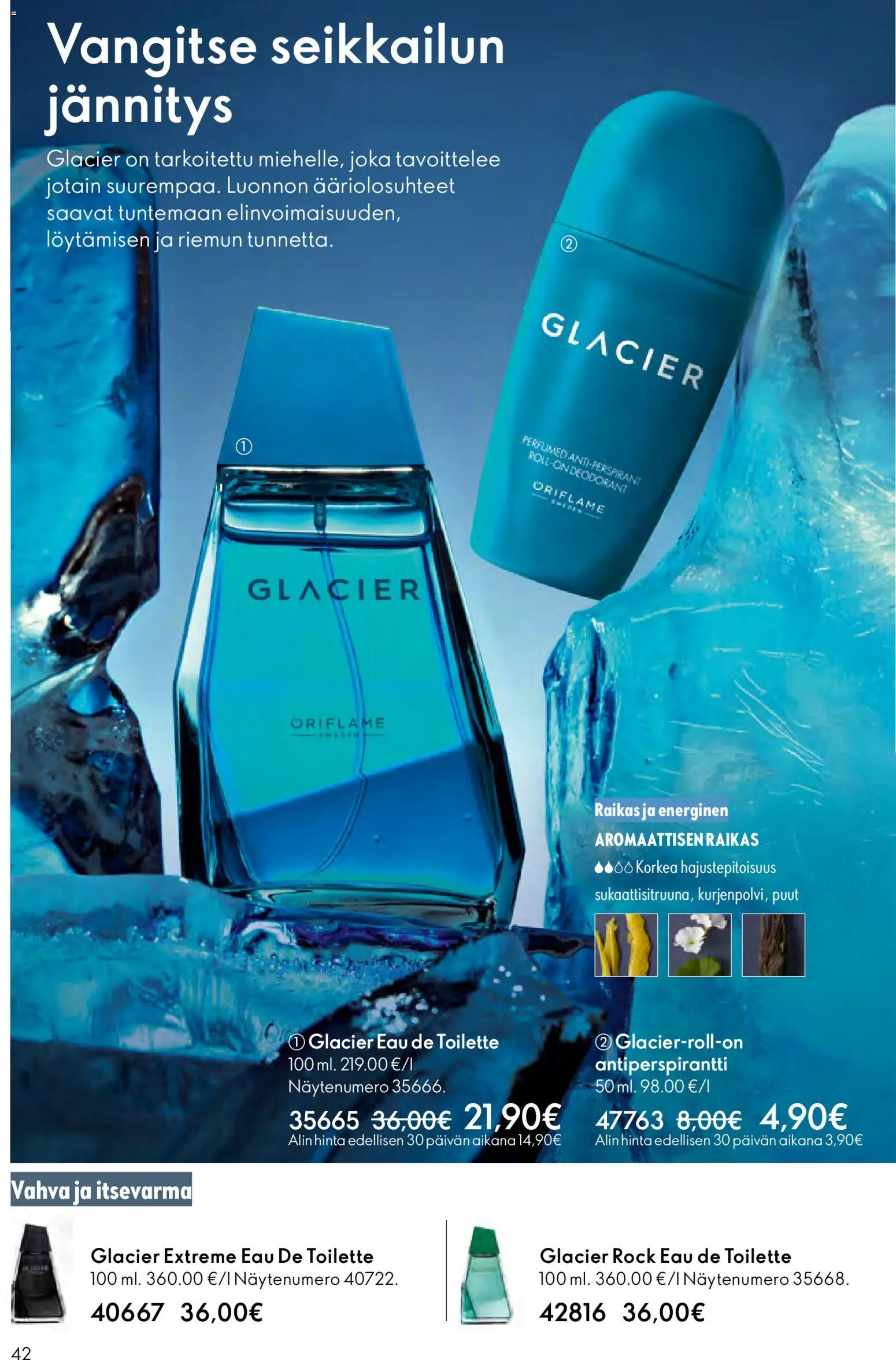 Oriflame - Esite 02 – voimassa 28.01.2026 alkaen | Sivu: 42 | Tuotteet: Eau de toilette, Antiperspirantti