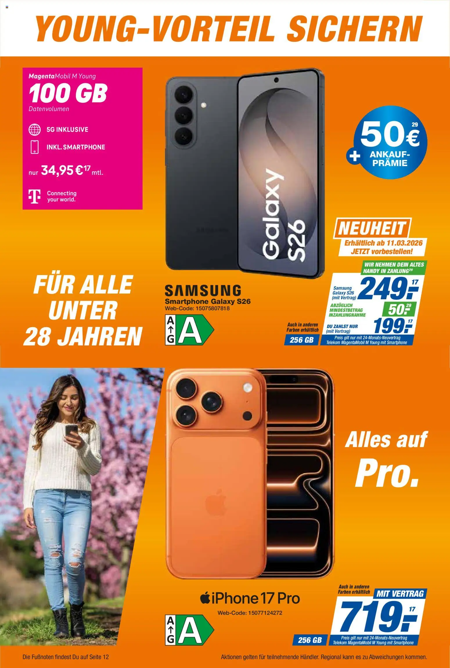 Expert Smarthphone Highlights im März – gültig ab 01.03.2026 | Seite: 6 | Produkte: Samsung, Iphone, Smartphone