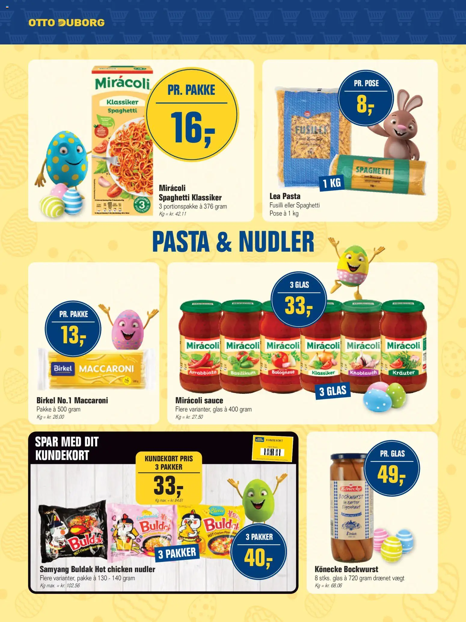 Otto Duborg tilbudsavis – gyldig fra 26.03.2026 | Side: 14 | Produkter: Nudler, Spaghetti, Pasta, Basilikum