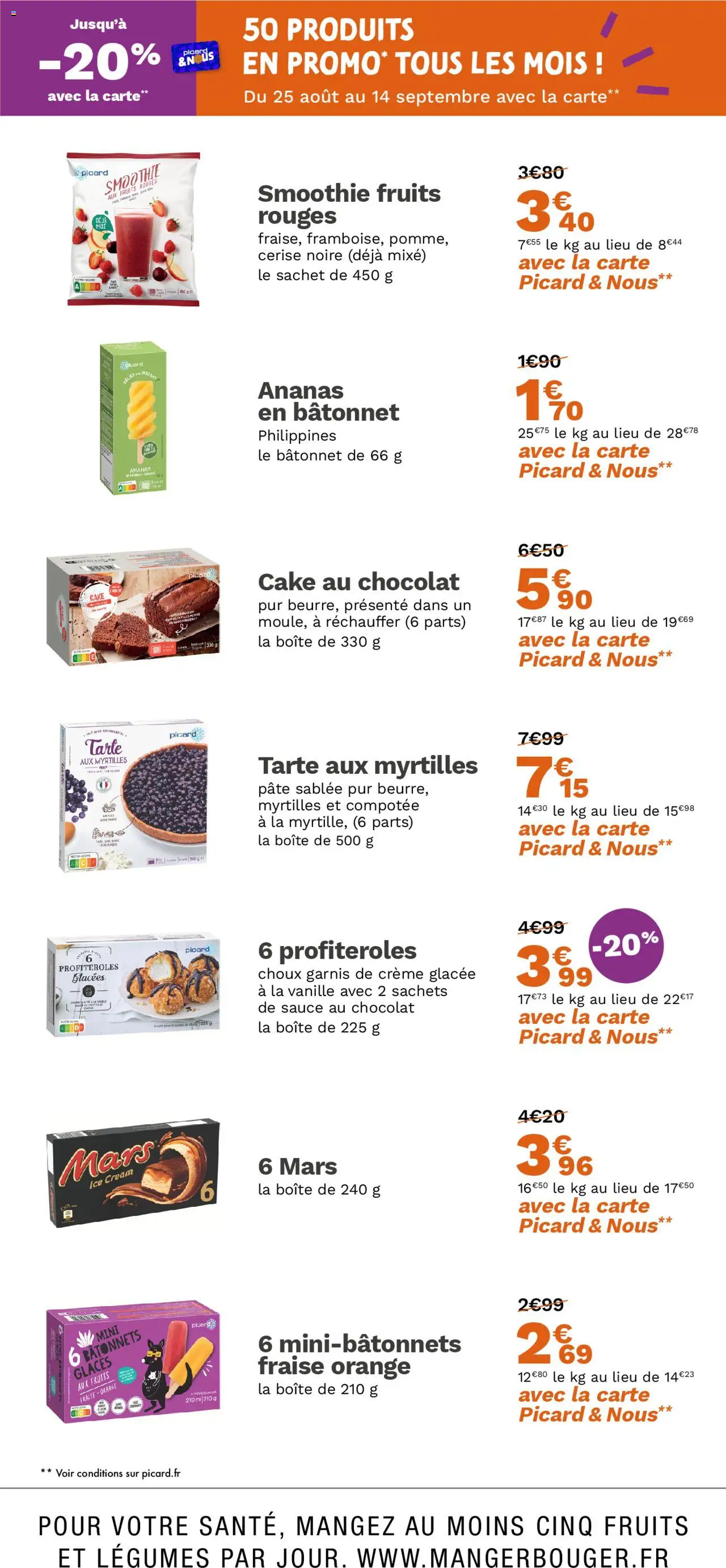  | Page: 13 | Produits: Fraise, Myrtilles, Orange, Ananas