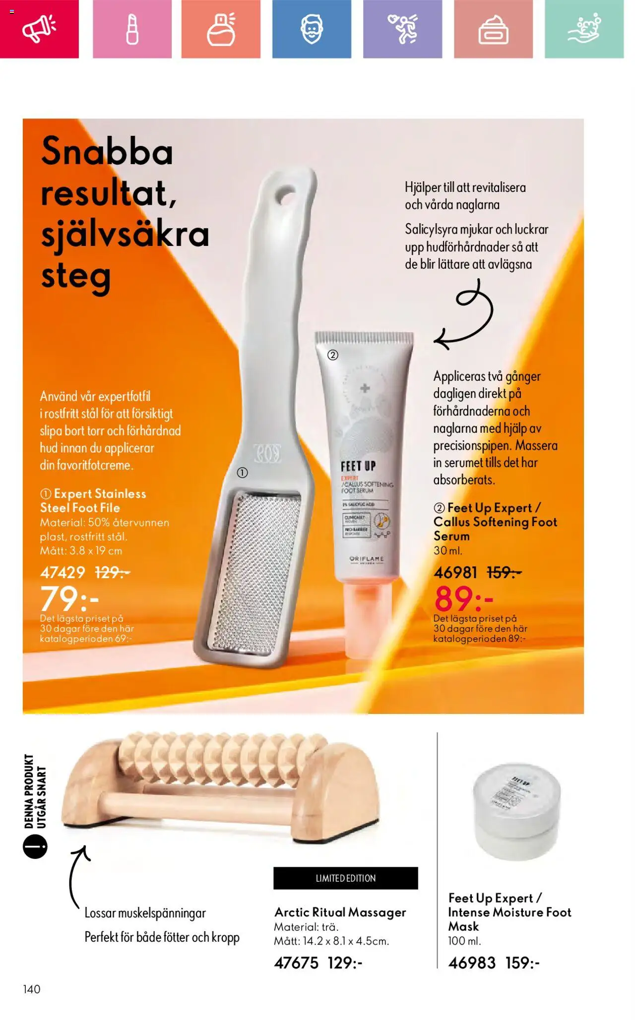 Oriflame reklamblad aktuell från 03.08.2025 | Sida: 140 | Produkter: Mask, Serum