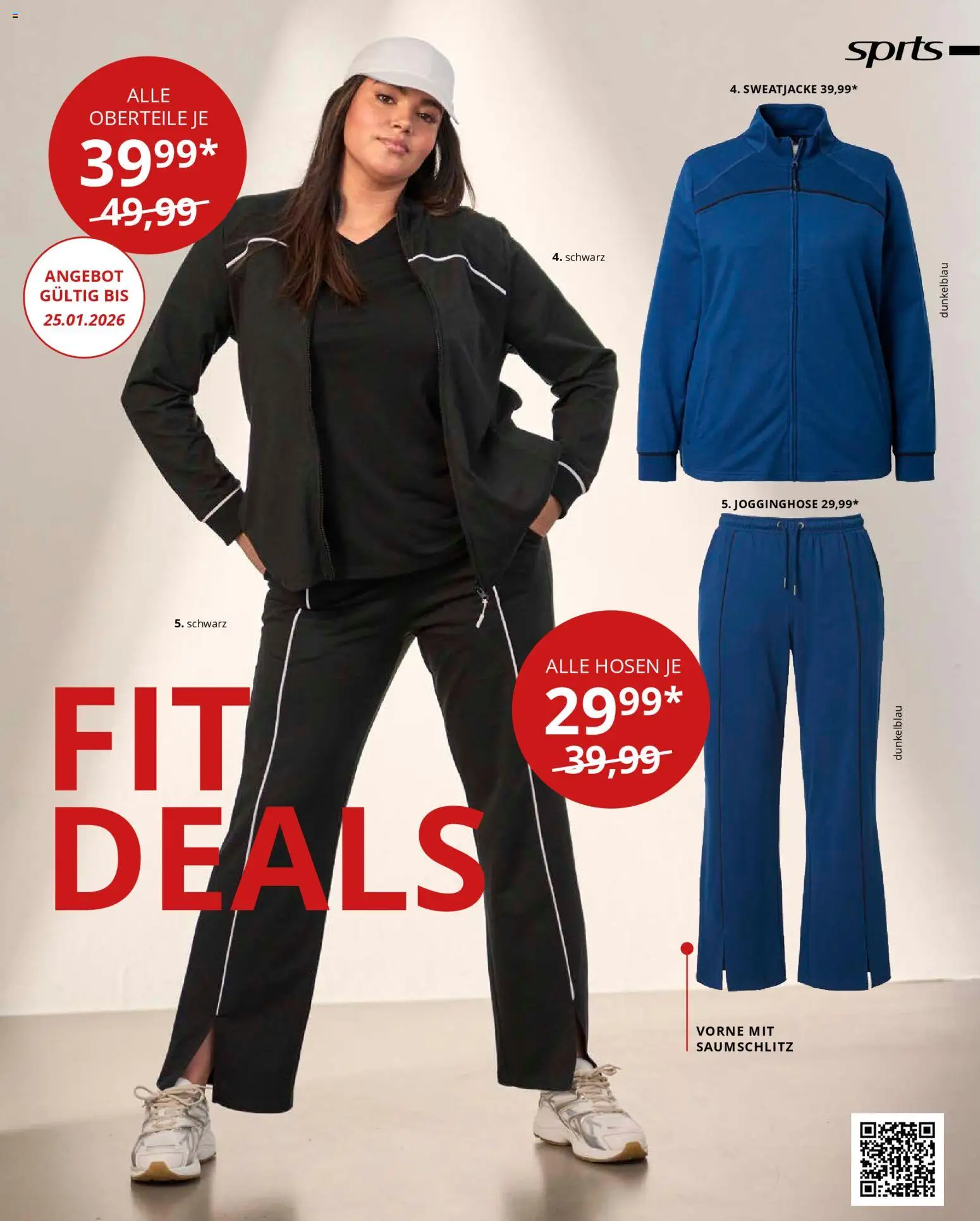 Ulla Popken Prospekt 	 – gültig ab 01.01.2026 | Seite: 67 | Produkte: Jogginghose, Sweatjacke