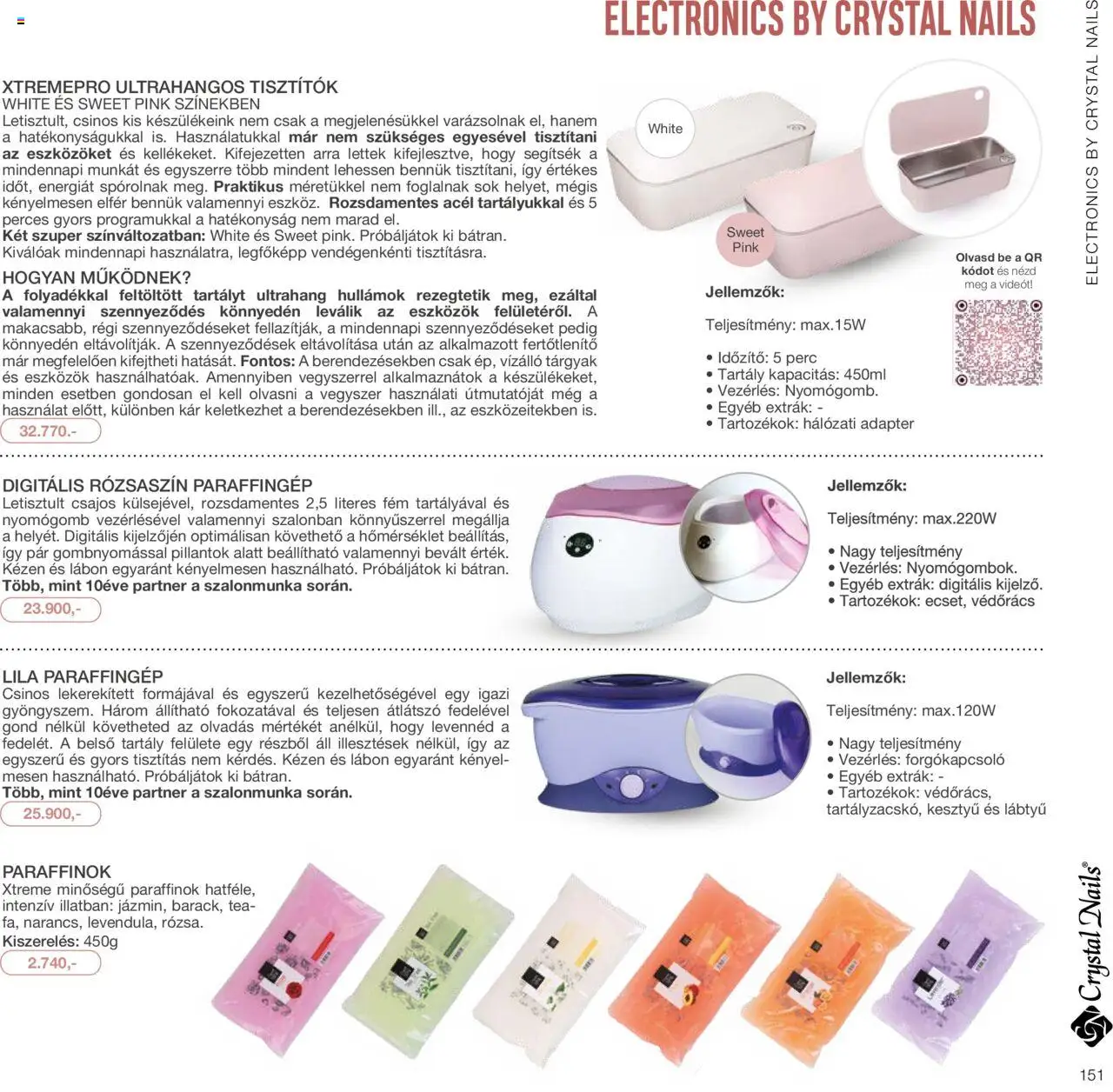 Crystal Nails akciós ujság - amely érvényes a következő dátumtól: 01.01.2024 | Oldal: 151 | Termékek: Kesztyű, Adapter, Tea