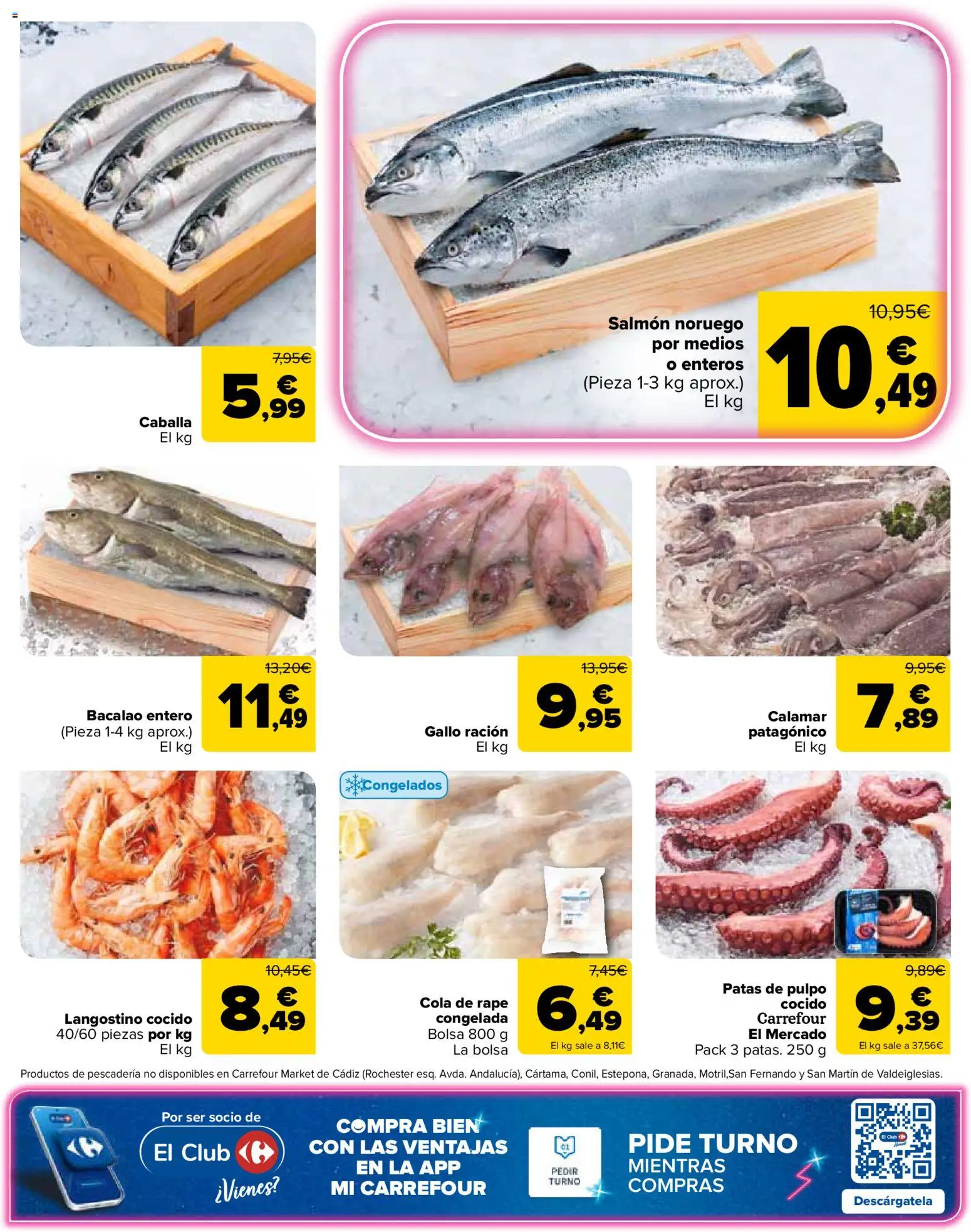 Carrefour Market folleto │ válido desde el 12.03.2026 | Página: 3 | Productos: Bolsa, Σταθμός εργασίας, Langostino