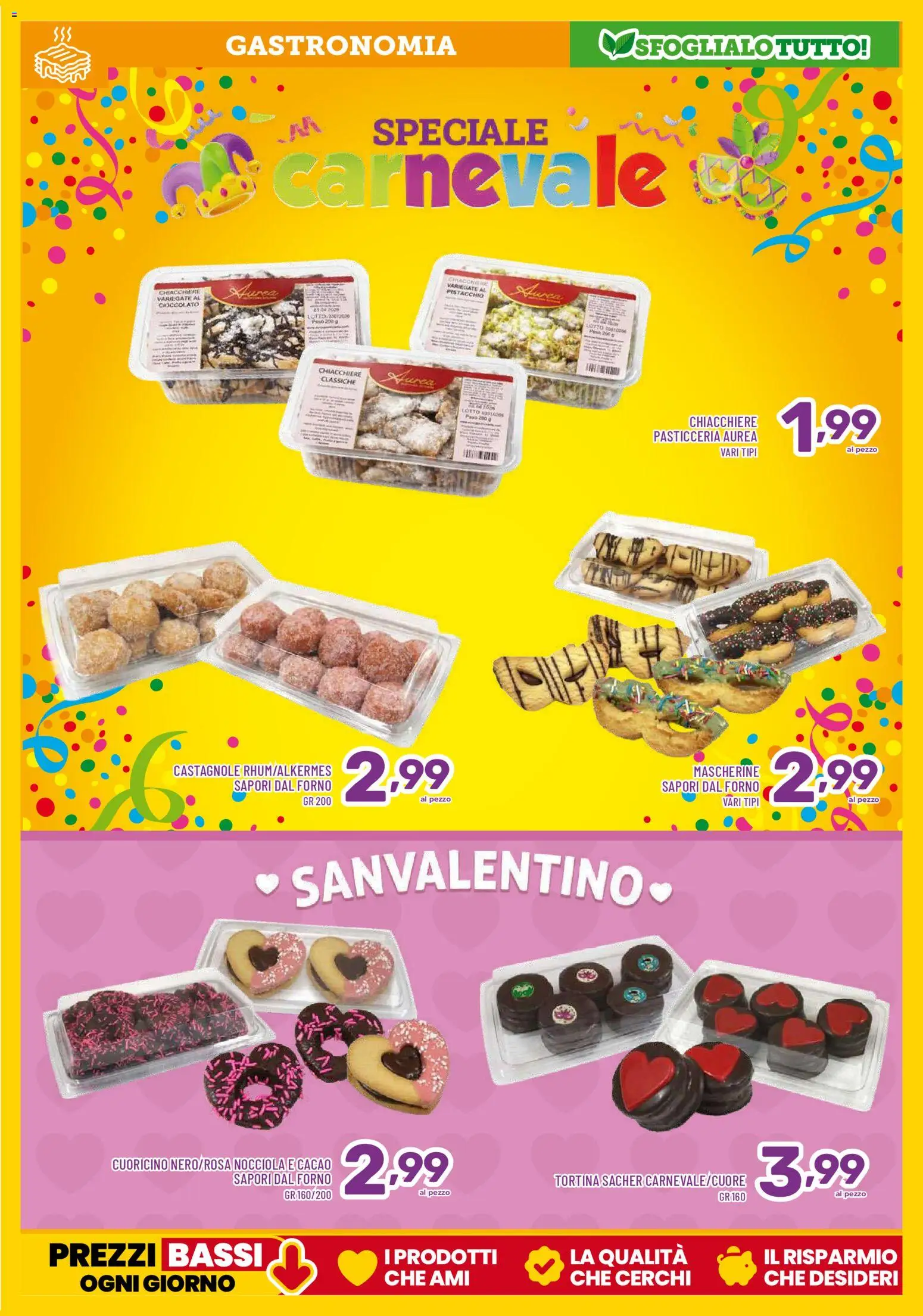 Volantino Il Centesimo del 03.02.2026 | Pagina: 7 | Prodotti: Cioccolato, Cacao, Forno