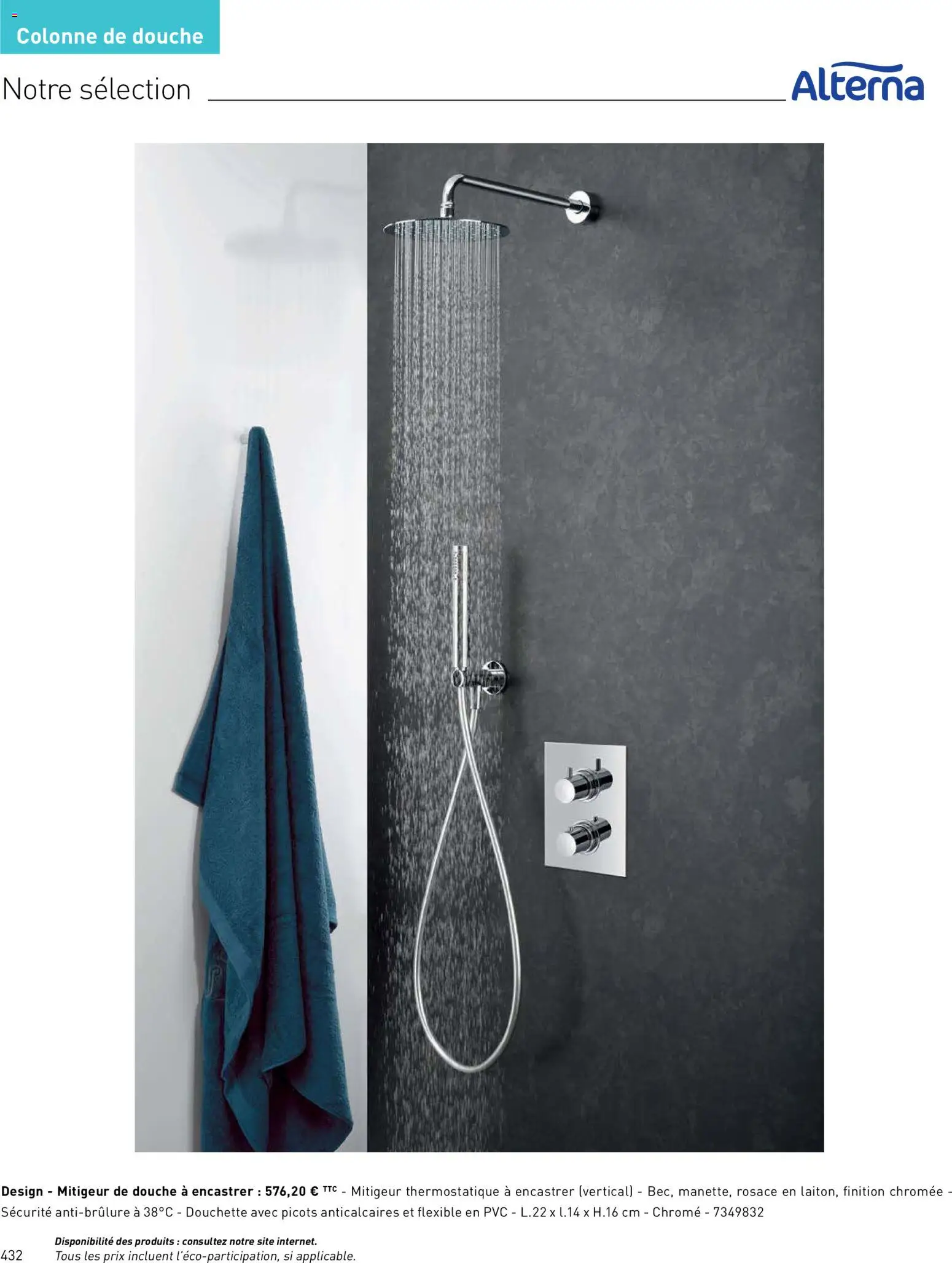 {H1} | Page: 432 | Produits: Douche