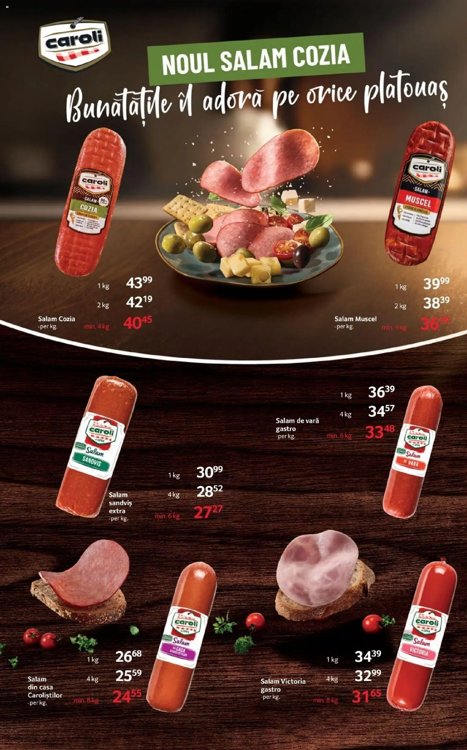 Noul catalog Selgros – valabil de la 06.02.2026 | Pagină: 7 | Produse: Bahçe aydınlatması, Salam