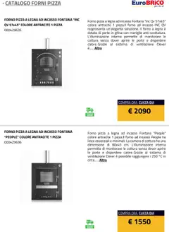 Anteprima del volantino Eurobrico Forni Pizza catalogo valido a partire dal 23.07.2025 | Pagina: 17 | Prodotti: Pizza, Monitorare, Forno, Il forno