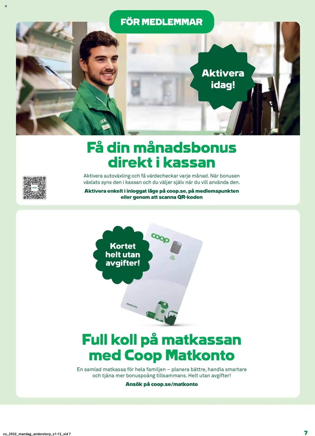 Coop reklamblad aktuell från 04.08.2025 | Sida: 7