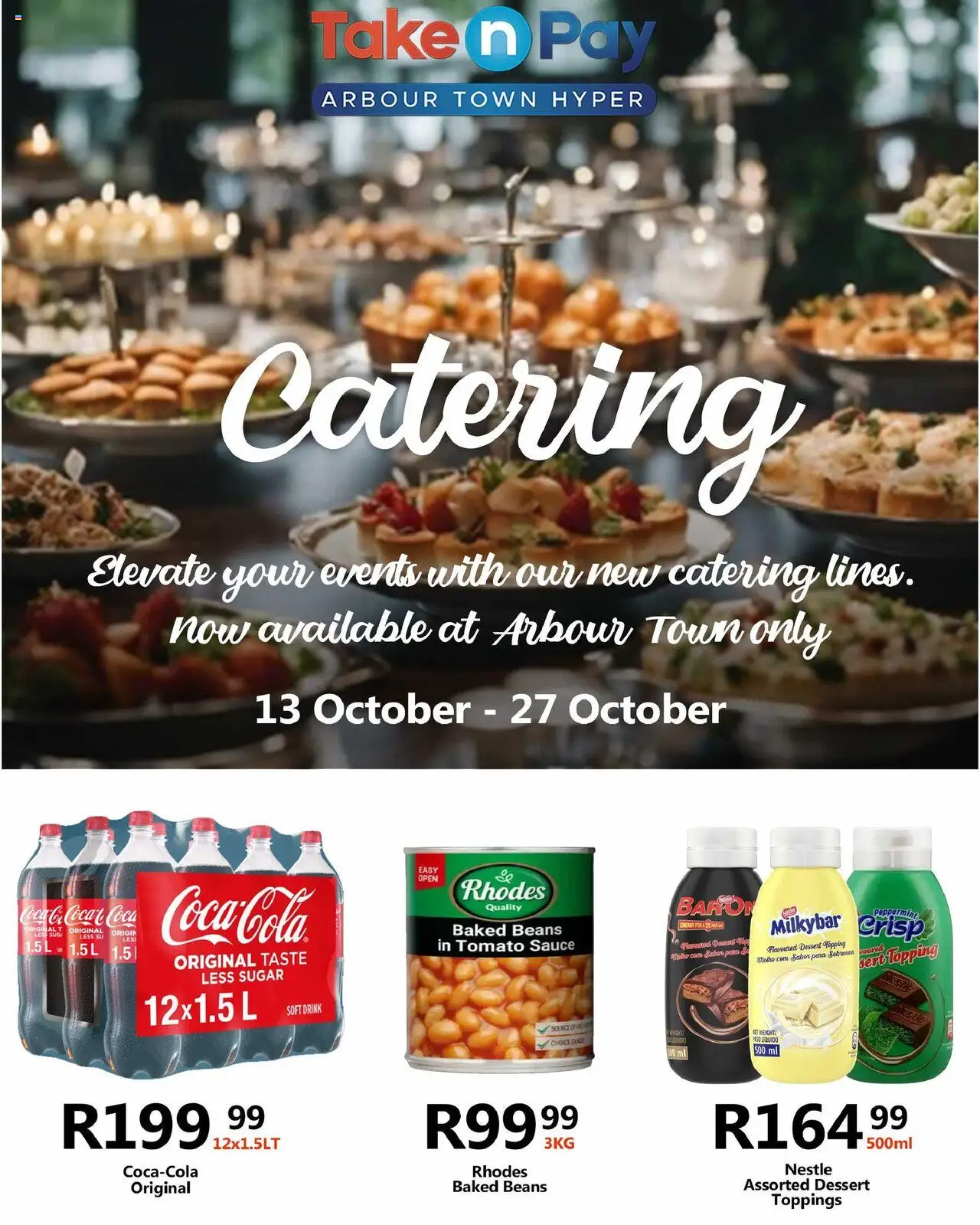 New Take n Pay catalogue – valid from 13.10.2025 | Page: 29 | Products: Baked beans, Tomato sauce, Sauce, Sugar