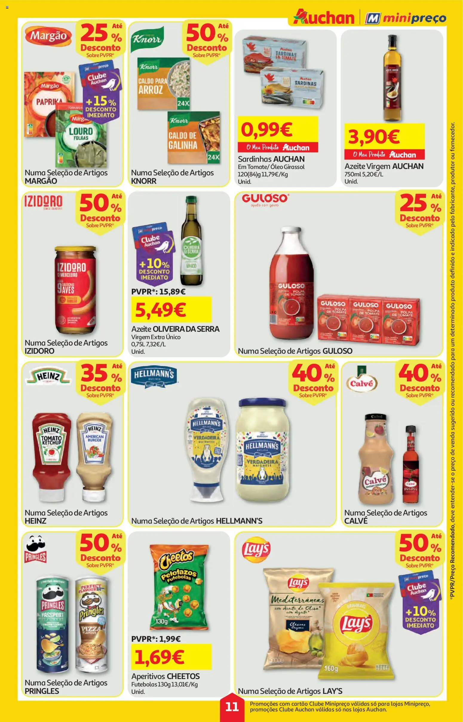 Auchan folheto │ válido de 01.01.2026 | Página: 11 | Produtos: Azeite, Sardinhas, Óleo, Arroz