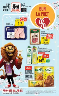 Ofertele Mega Image valabile de la 12.03.2026