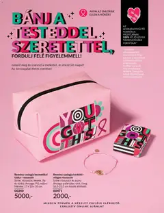 Katalógus AVON 2026 februári - amely érvényes a következő dátumtól: 01.02.2026 | Oldal: 40 | Termékek: Táska, Karkötő
