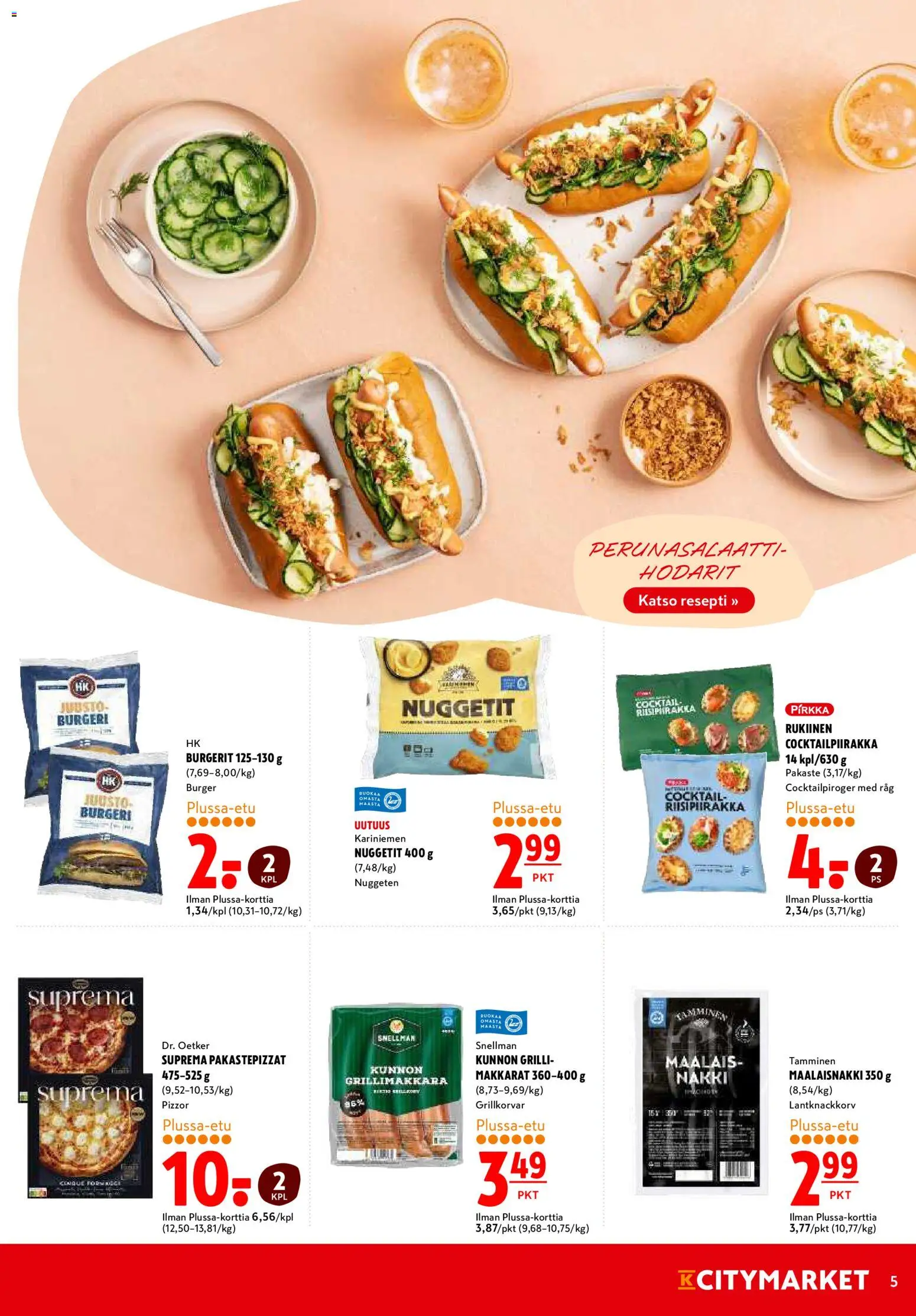 K-Citymarket tarjoukset – voimassa 27.04.2026 alkaen | Sivu: 5