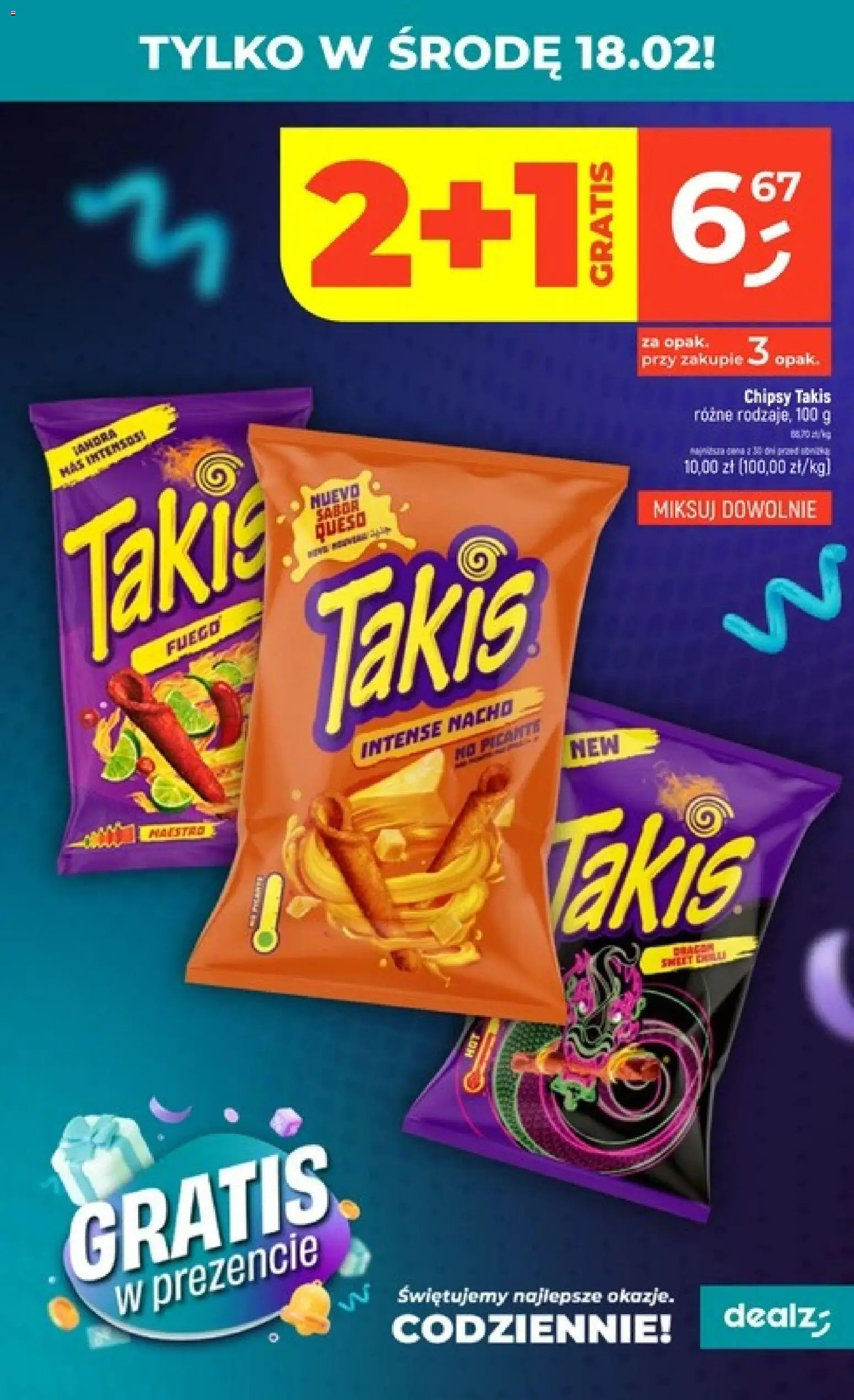 Dealz Gazetka od 12.02.2026 | Strona: 7 | Produkty: Chipsy