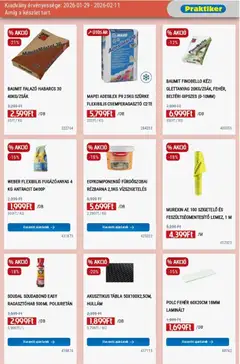Praktiker Akciós újság - amely érvényes a következő dátumtól: 29.01.2026 | Oldal: 7