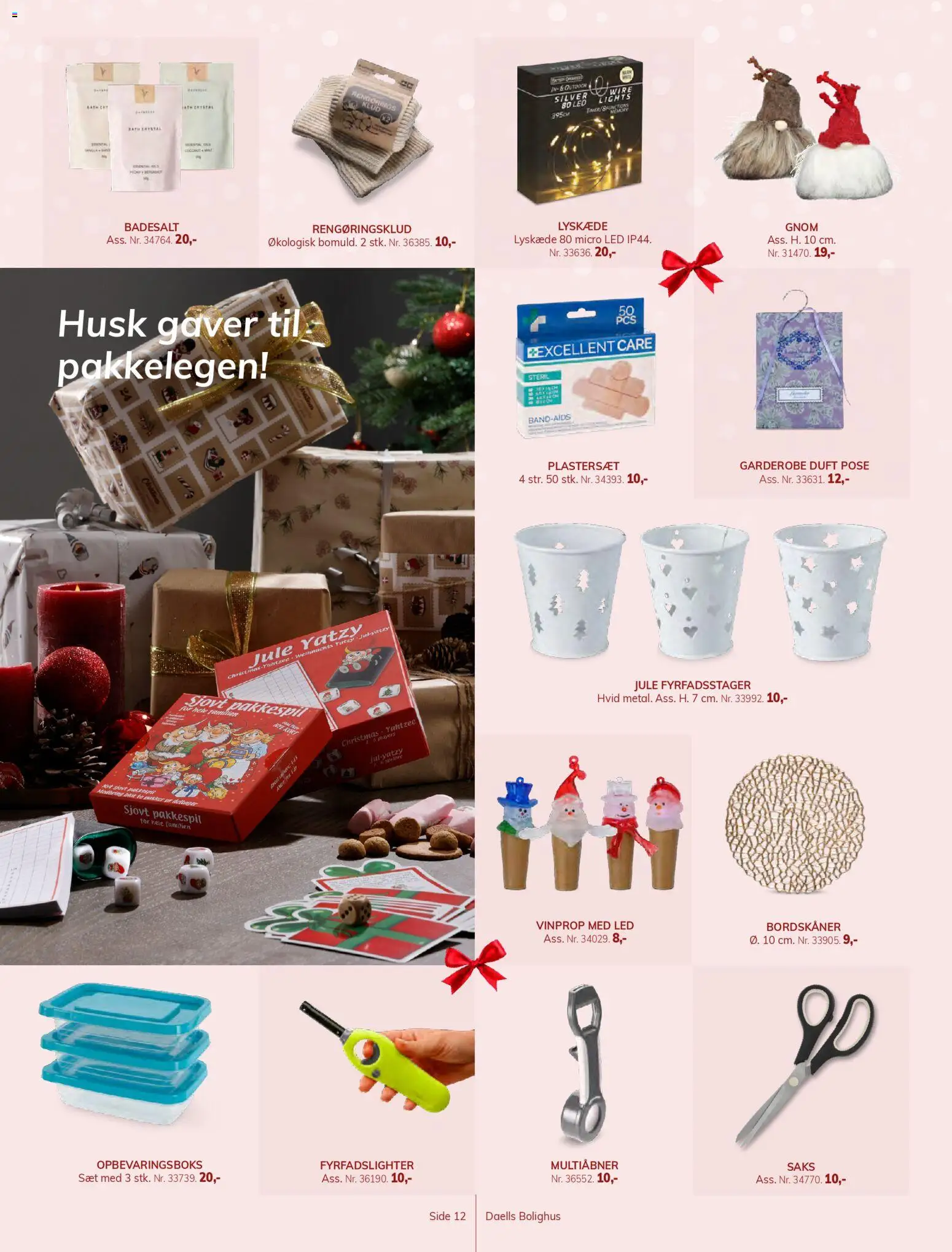 Daells Bolighus tilbudsavis – gyldig fra 24.12.2025 | Side: 12 | Produkter: Duft, Garderobe