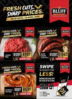 Bluff Meat Supply specials catalogue – valid from 13.04.2026