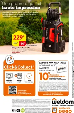 Weldom - Prévisualisation de Weldom catalogue valide à partir de 15.10.2025 | Page: 24 | Produits: Perceuse, Nettoyeur haute pression