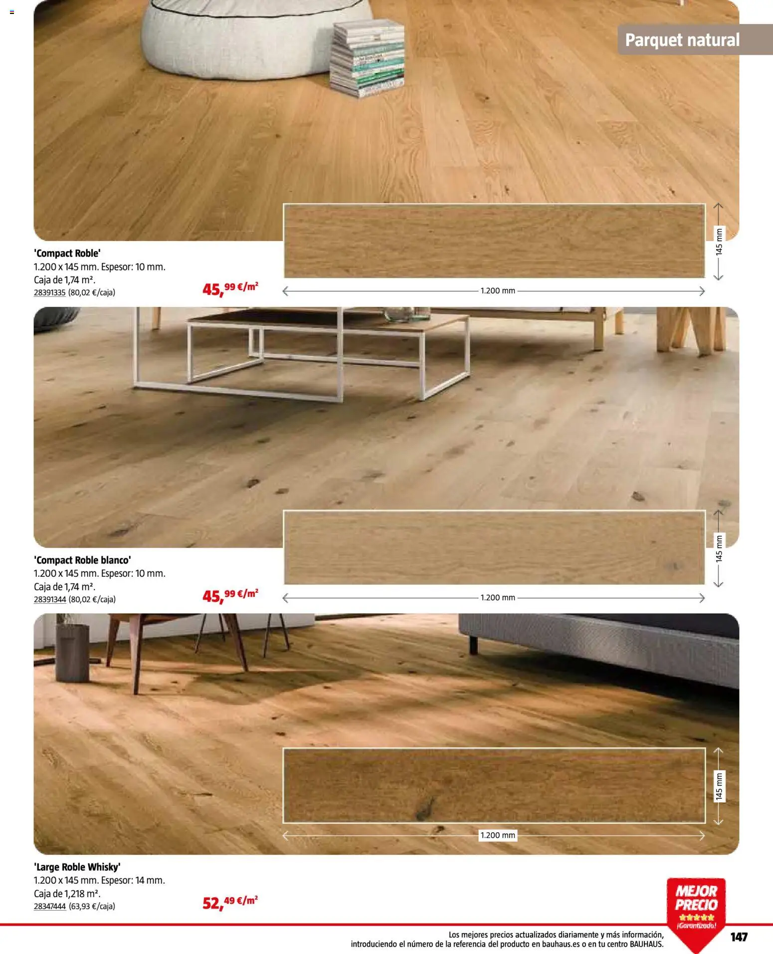 Bauhaus - Suelos y revestimientos │ válido desde el 24.02.2026 | Página: 147 | Productos: Caja