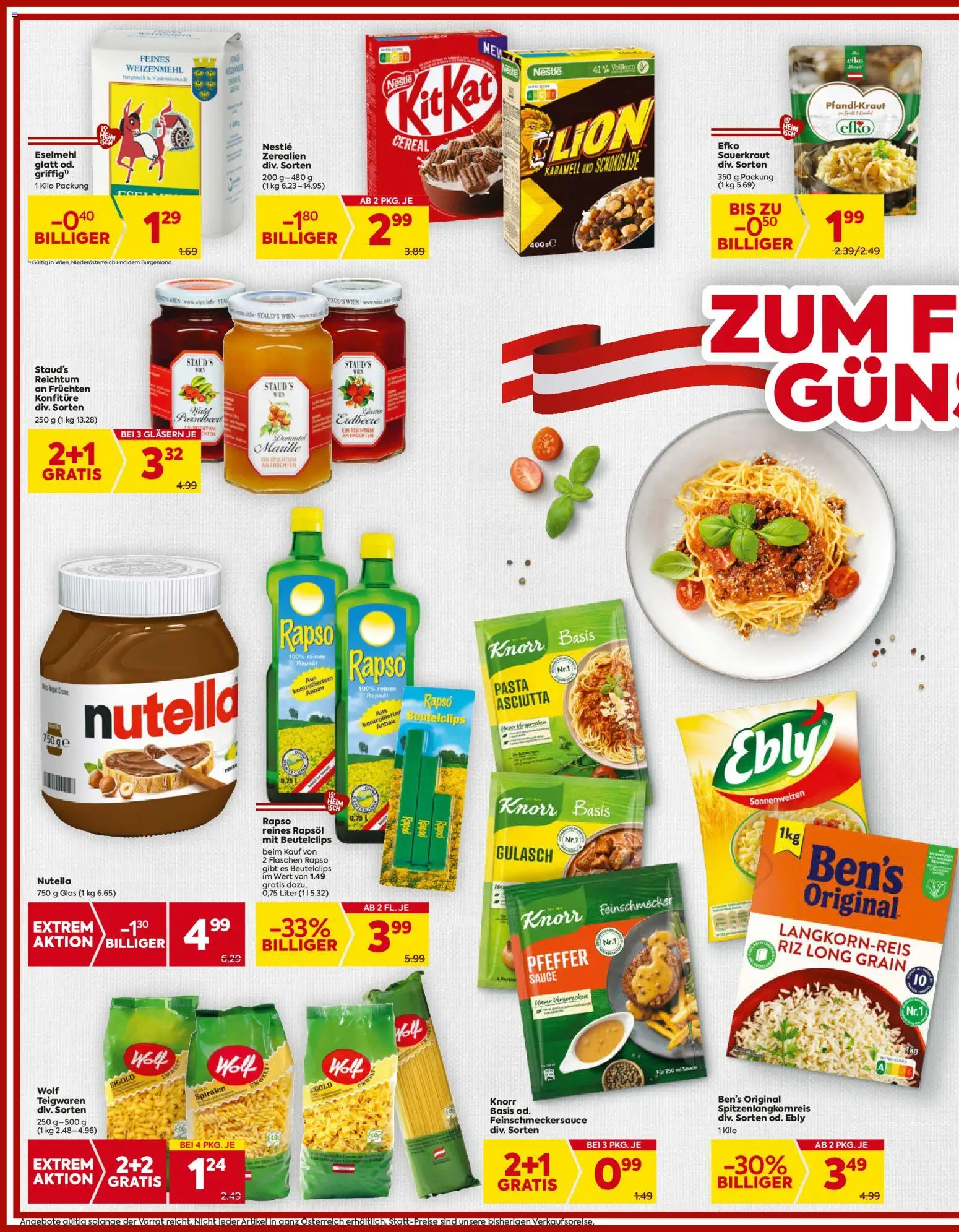 Billa Flugblatt gültig ab 23.10.2025 | Seite: 12 | Produkte: Pasta, Pfeffer, Schokolade