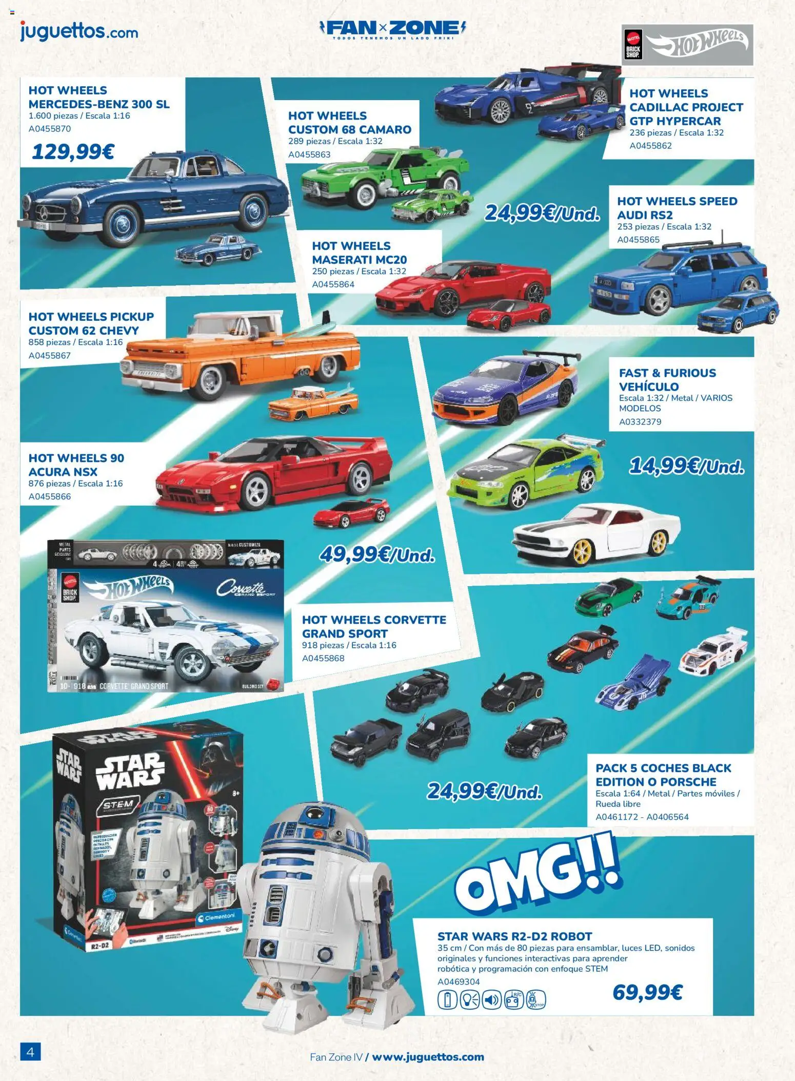 Juguettos catálogo │ válido desde el 06.10.2025 | Página: 4 | Productos: Robot